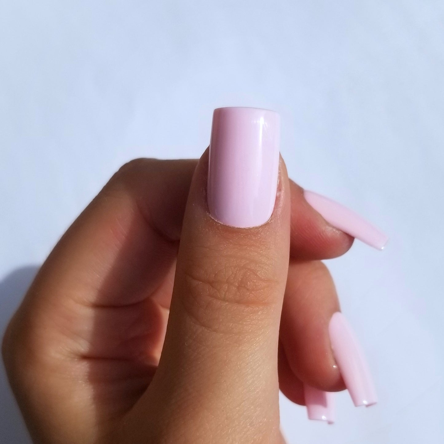 Rose poudré ~ Carré S