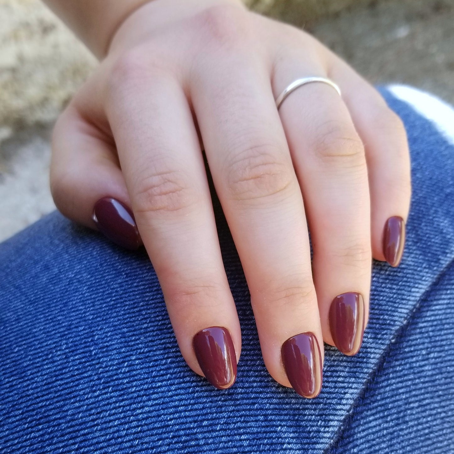 Lie de vin ~ Rond XS