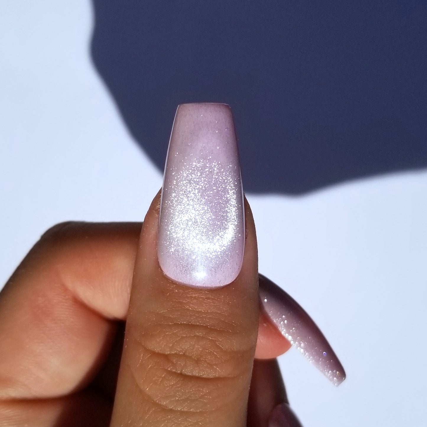 Cat eye rose shiny ~ Coffin M