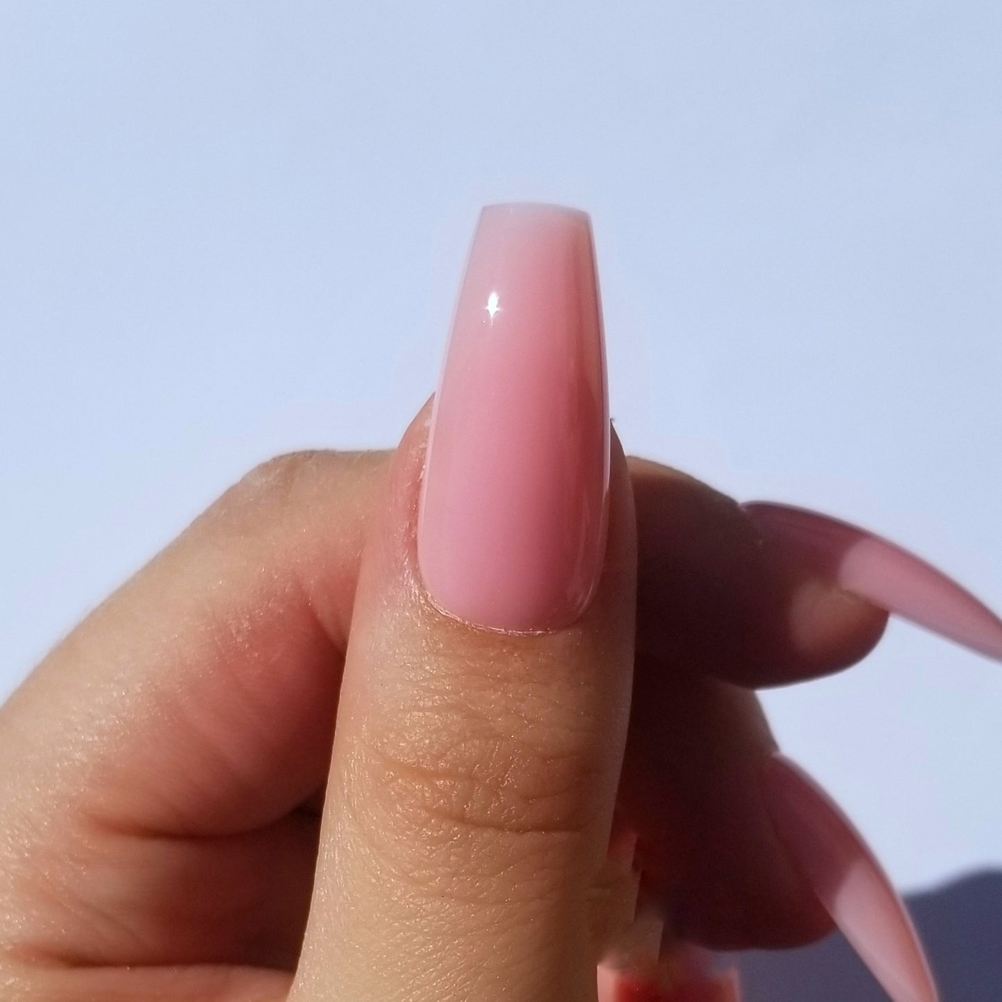 Effet gel rose vif ~ Coffin M