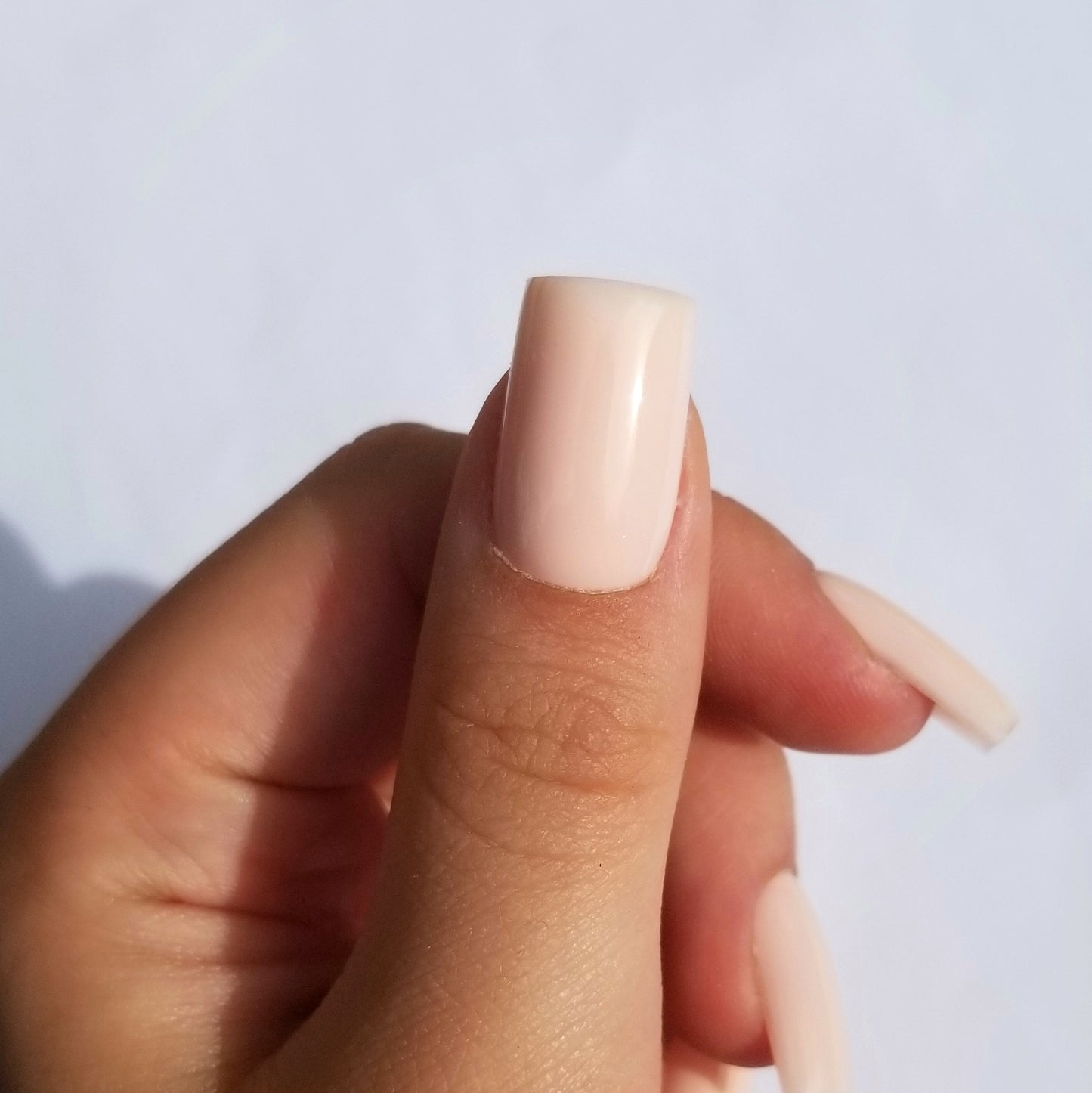 Effet gel beige ~ Carré S