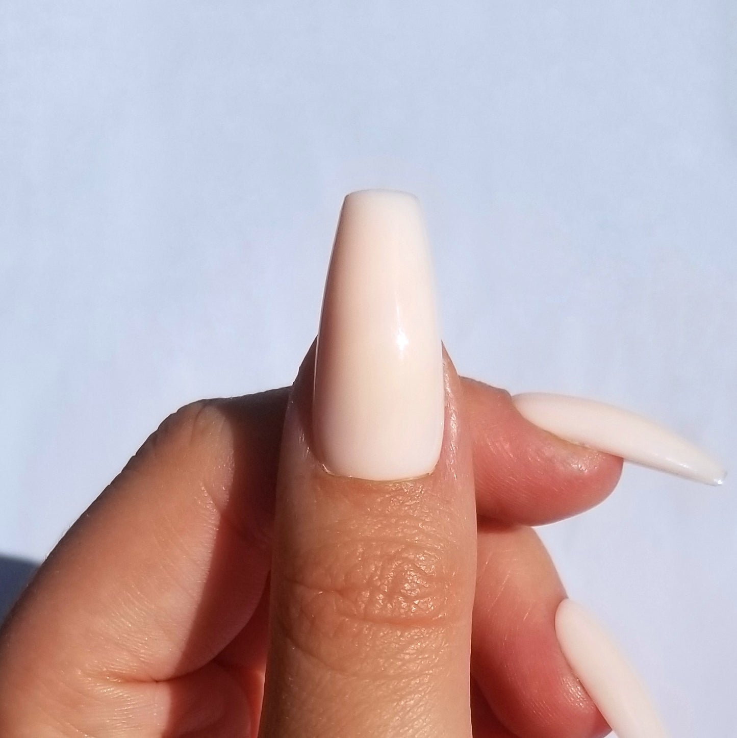 Effet gel beige ~ Coffin M