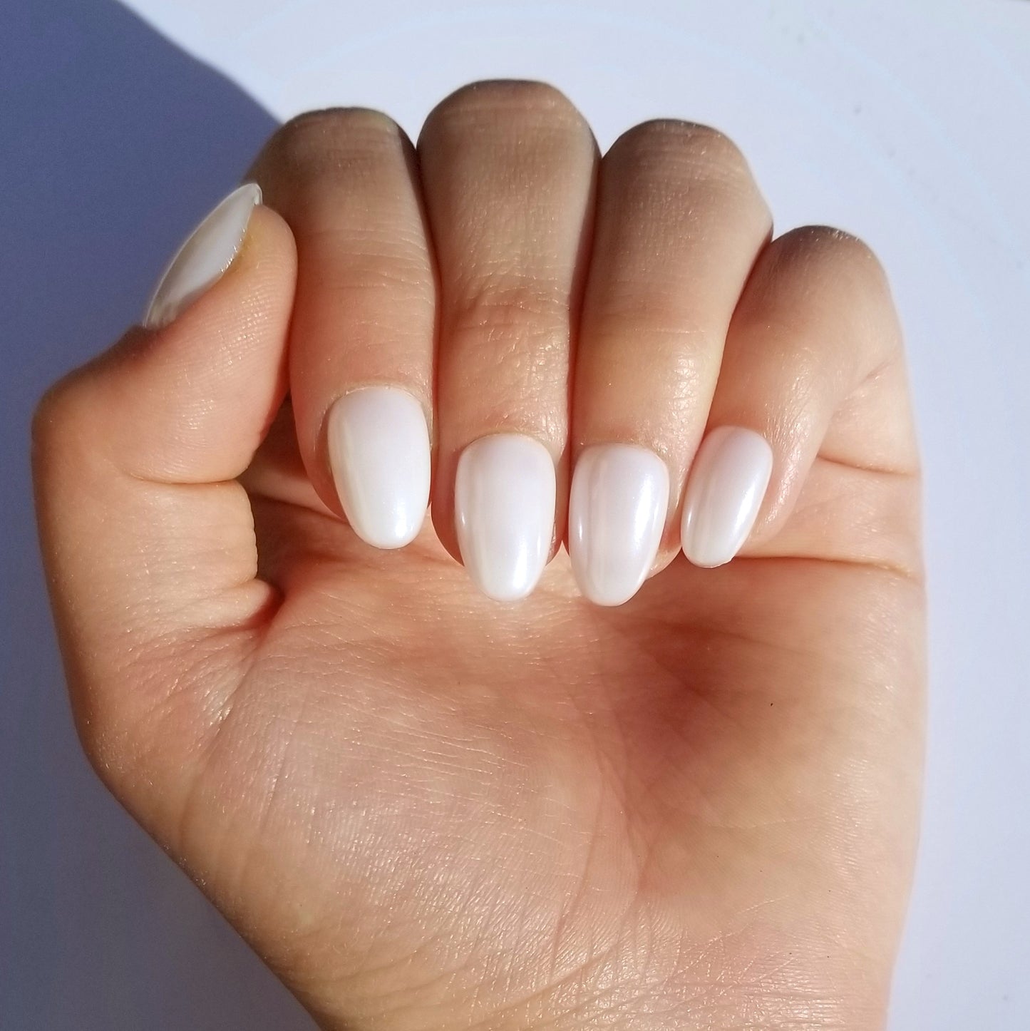 Chrome blanc ~ Rond XS