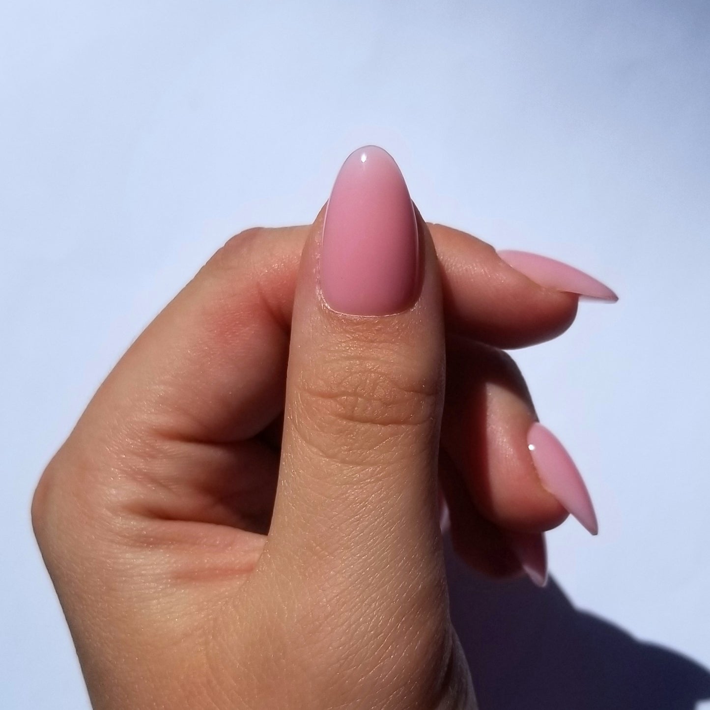 Effet gel rose vif ~ Amande S