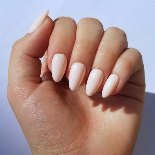 Effet gel beige ~ Amande S