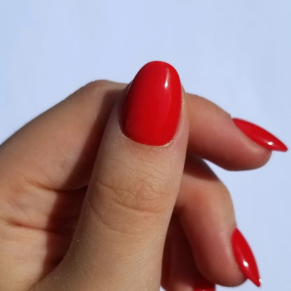 Rouge vif ~ Rond XS