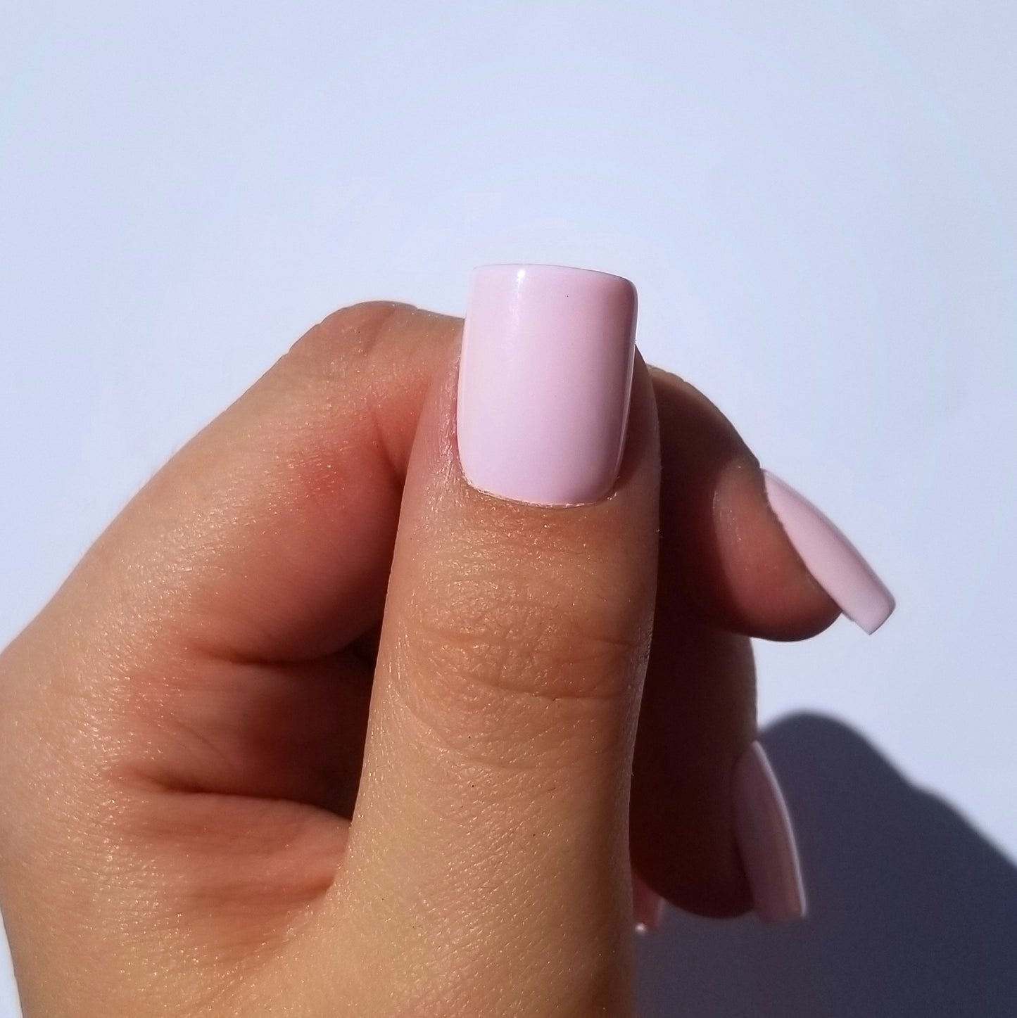 Rose poudré ~ Carré XS