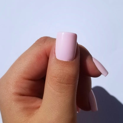 Rose poudré ~ Carré XS