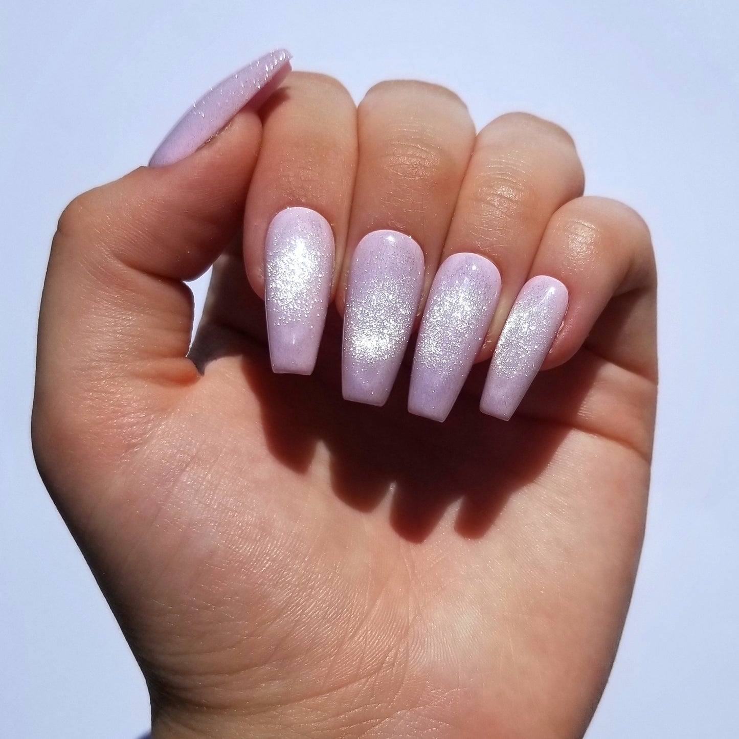 Cat eye rose shiny ~ Coffin M