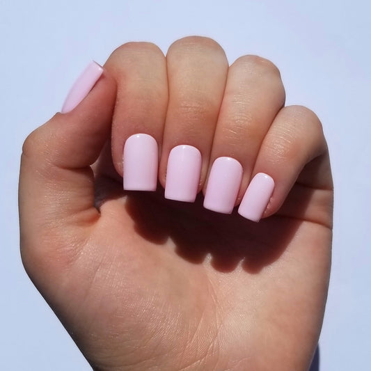 Rose poudré ~ Carré XS