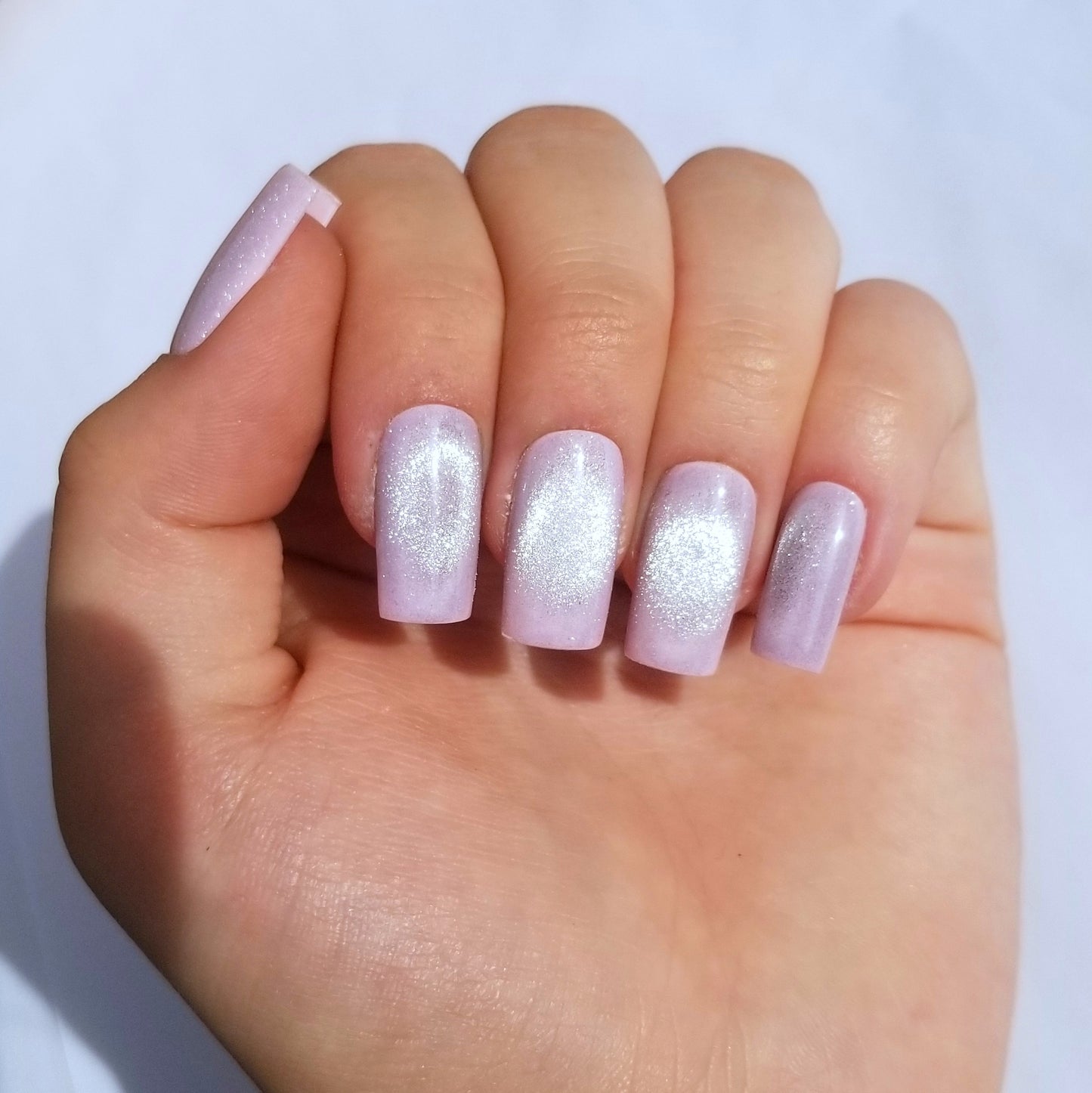 Cat eye rose shiny ~ Carré S