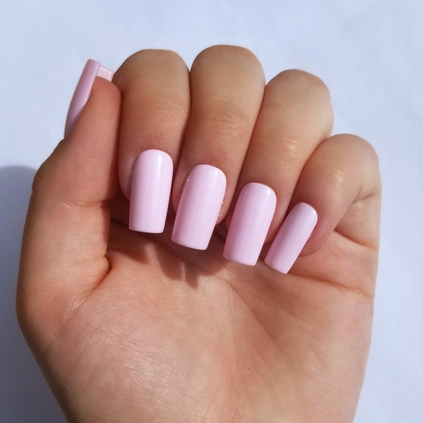 Rose poudré ~ Carré S