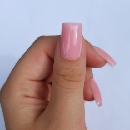 Effet gel rose vif ~ Carré S